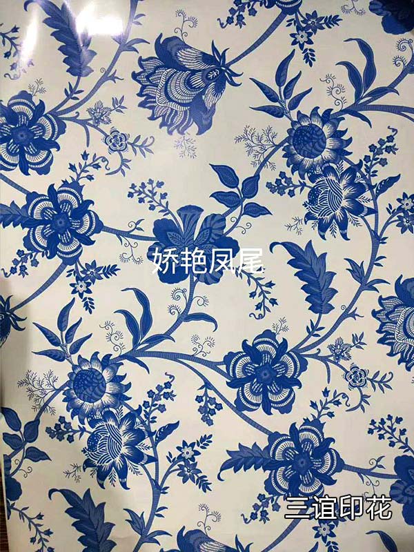 印花板-嬌艷鳳尾